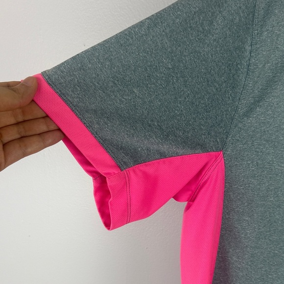 Nike Golf Tour Performance Pink Gray Short Sleeve Tee Size Large - Picture 4 of 8